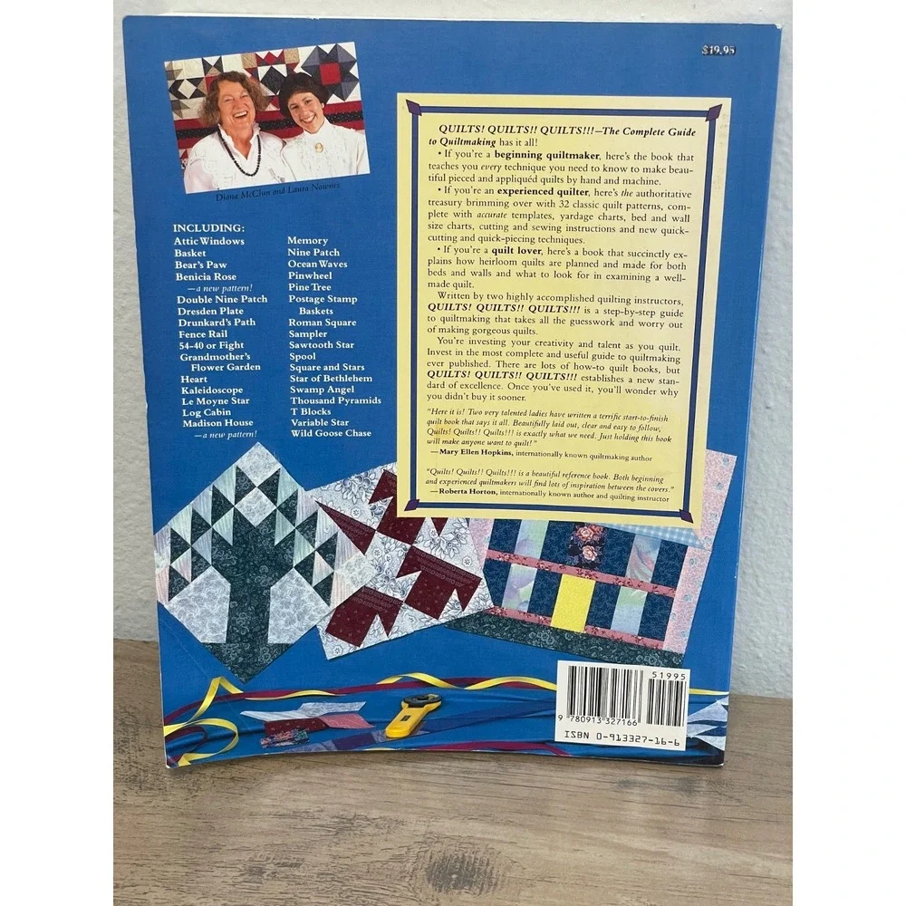 Quilts Quilts Quilts! The‎ Complete Guide to Quiltmaking - 3rd Edition 1988